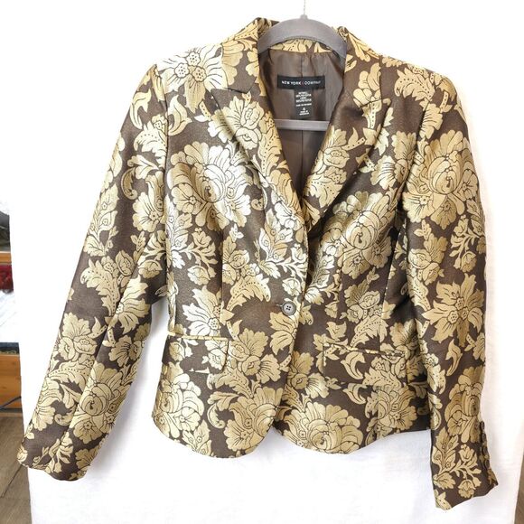 Women's Blazer Castlecore Size 4 gothicrevival medieval Chappel Roan Maximalist - Picture 9 of 9